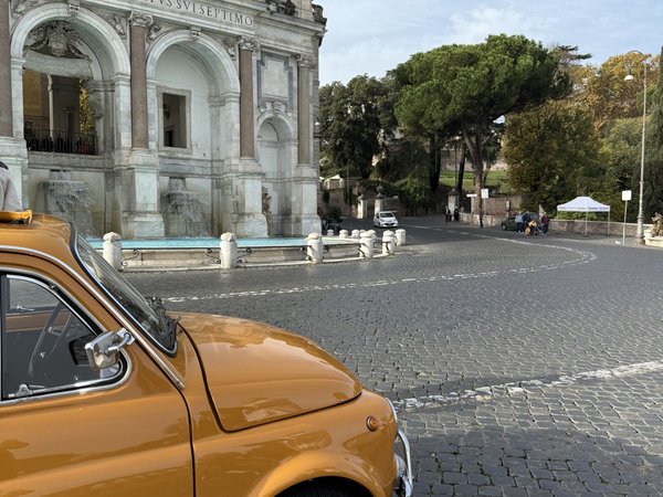 Рим на винтажном Fiat 500: фотопрогулка по городу - фото 2