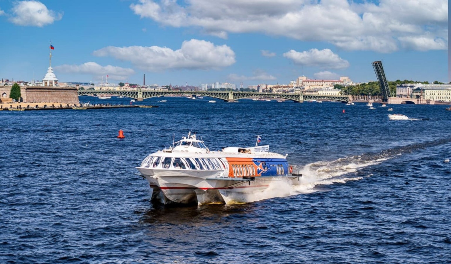 «Метеор» из Кронштадта в Петербург
