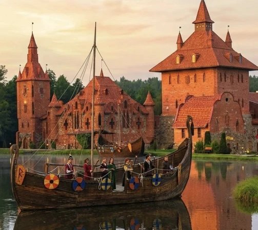 Интерактив в парке «Сула»: путешествие в прошлое, драккар и шляхетский обед (всё включено)