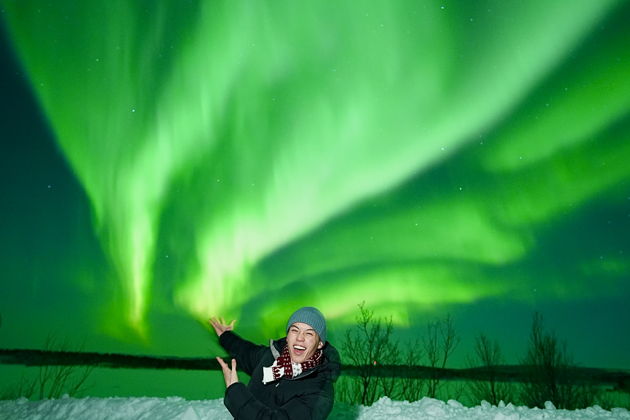 Фото экскурсии - Северное сияние — фото (видео) на профессиональный фотоаппарат  - 9