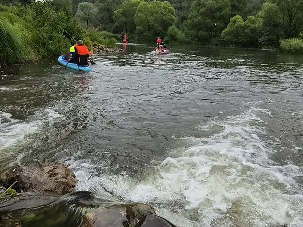 Таруса-драйв: сап-рафтинг по дикой речке с ужином - фото 2