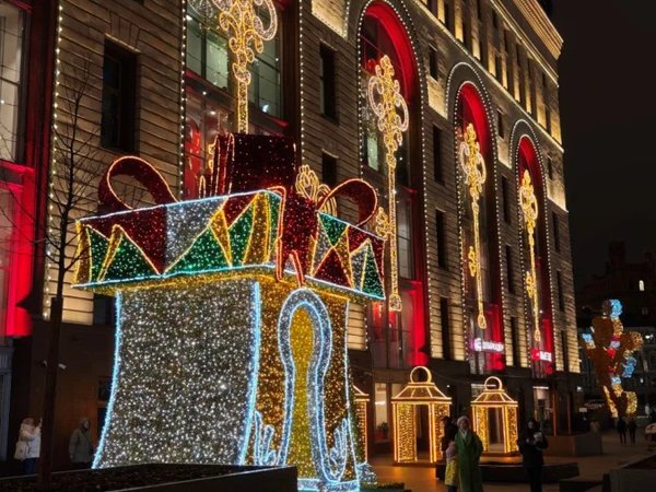 Новогодняя Москва
