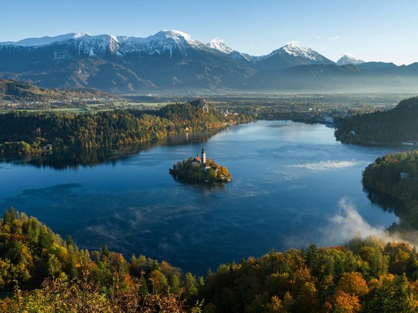 Из Загреба — в Словению: озеро Блед и Любляна