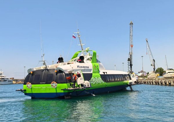 Из Адлера в Сириус — по морю на «Комете»