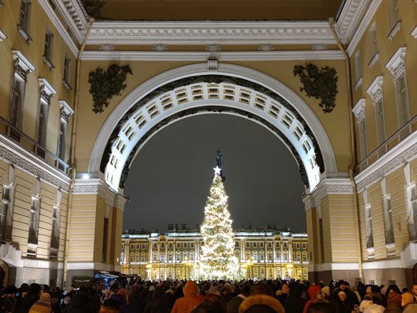 Рождественская сказка в Петербурге