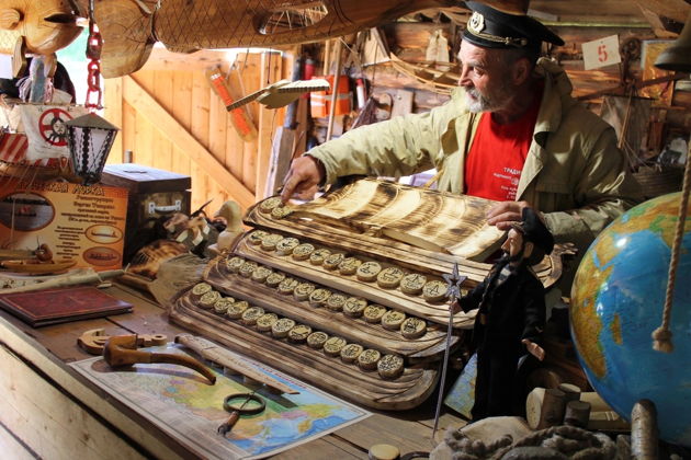 Фото экскурсии - Посещение мастера корабельного дела в деревне Галинское Вологодской области - 13