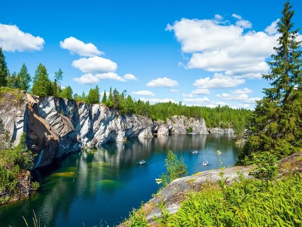 Парк Рускеала, Сортавала и водопады Ахинкоски за 1 день - фото 1