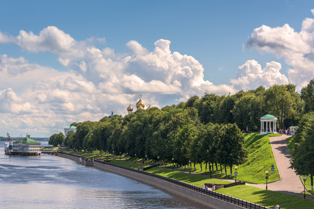 Водная прогулка и экскурсия по Ярославлю 