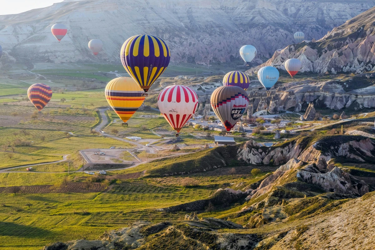 Над долинами Каппадокии — на воздушном шаре - фото 2