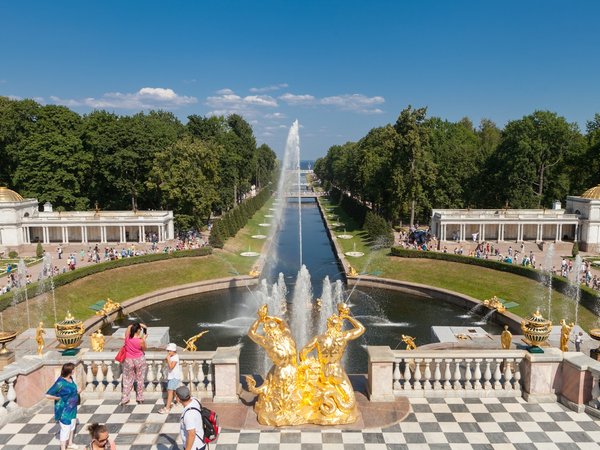 Фотоэкскурсия «Петергоф — столица фонтанов»