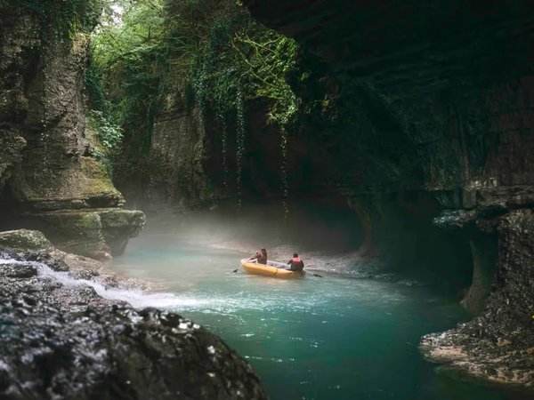 Из Батуми — в каньон Мартвили, пещеру Прометея и источники Нокалакеви - фото 4