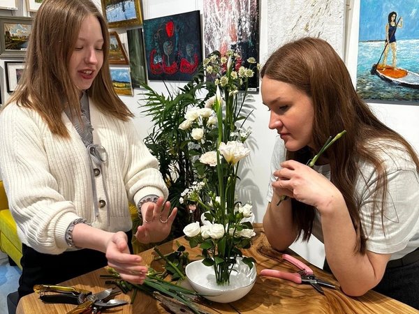 Маленькая Япония в Петербурге: мастер-класс по флористике с фуршетом - фото 1