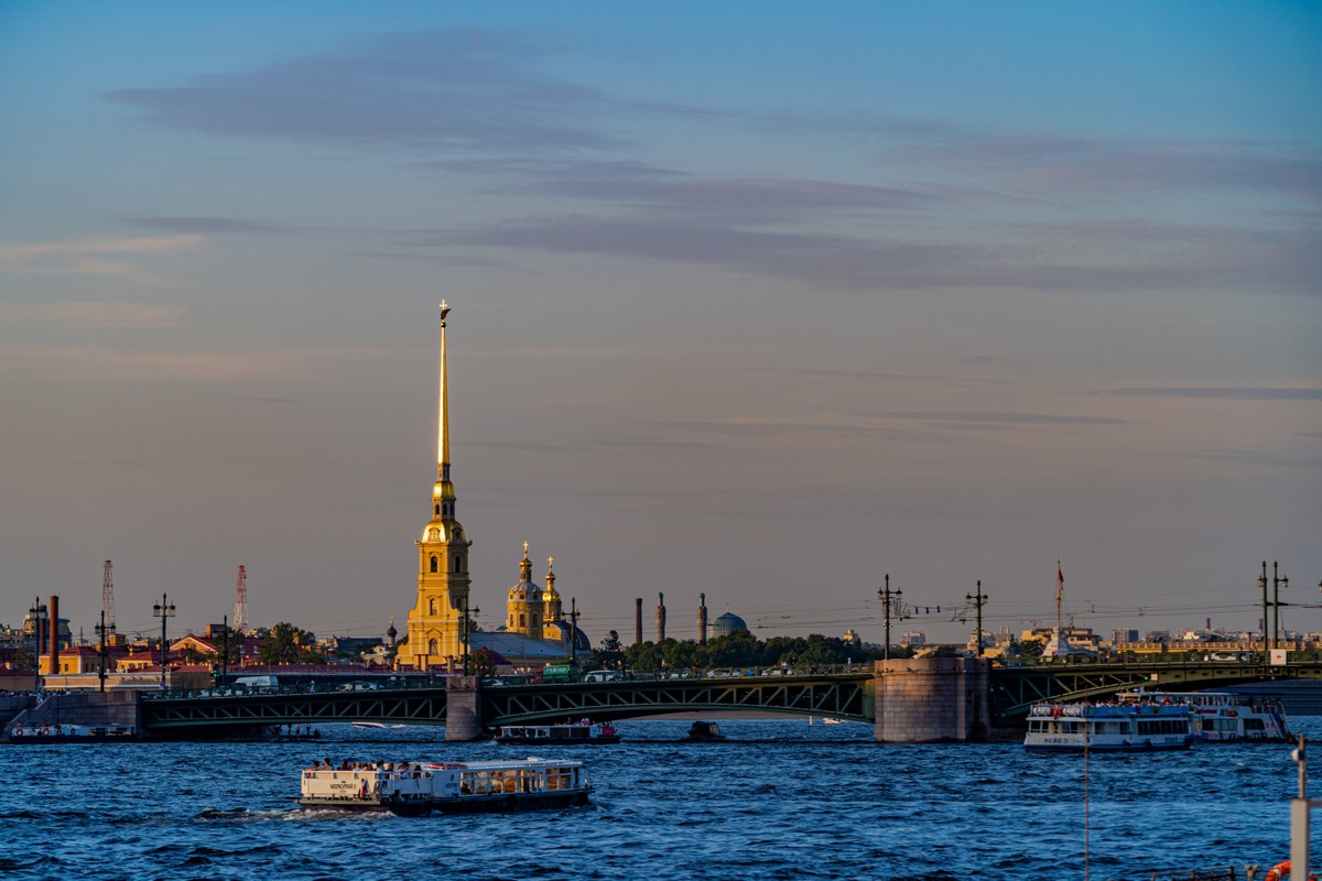 Петербург после заката и разводные мосты - фото 4