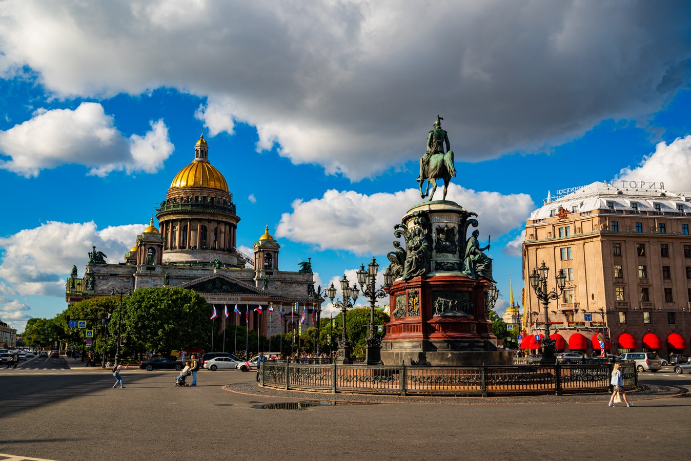 Обзорная экскурсия по Петербургу с посещением смотровой площадки Исаакиевского собора