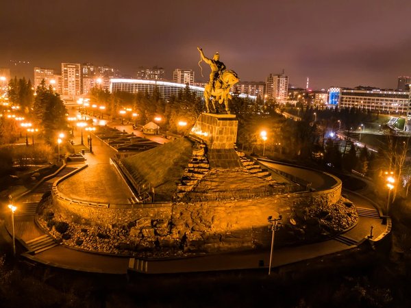Вечерняя Уфа на автомобиле - фото 1