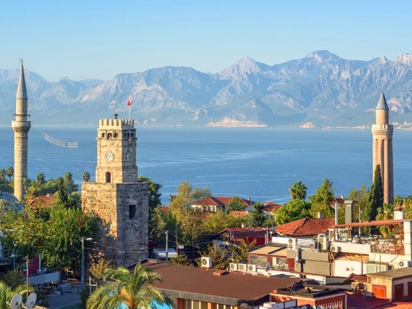 Старый город в Анталье и водопад Дюден - фото 1