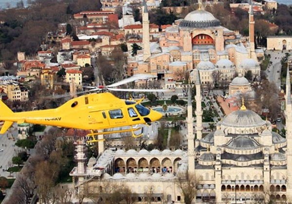 Индивидуальный полет на вертолете над Стамбулом - Helicopter Tour İstanbul - фото 1