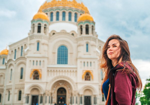 Кронштадт-Петергоф на мотоцикле