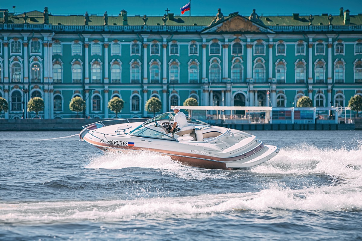 На катере «Апсель» к Большеохтинскому мосту - фото 1