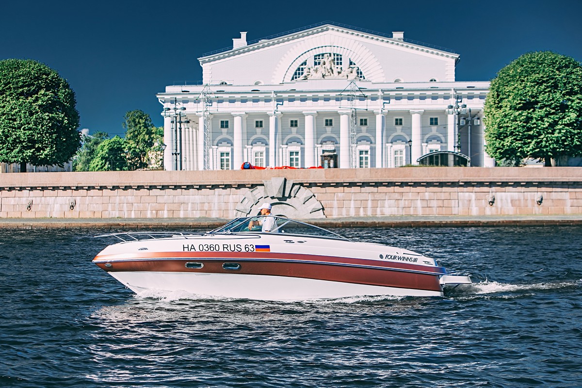 На катере «Апсель» к Большеохтинскому мосту - фото 4