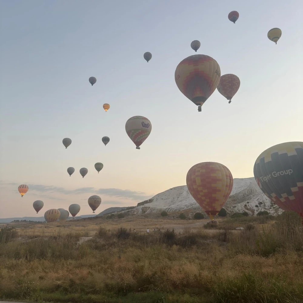Полёт на воздушном шаре — рассвет в Памуккале - фото 4