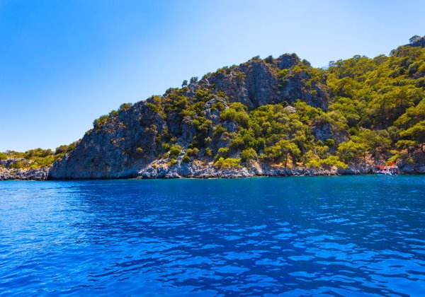 Морская прогулка по 12 островам на теплоходе из Фетхие - фото 1