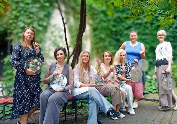 Мастер-класс по витражу в Итальянском дворике - фото 3