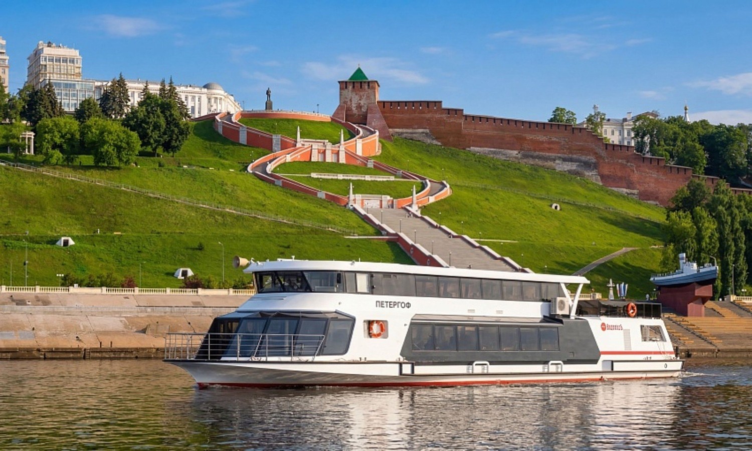 На теплоходе по рекам Нижнего Новгорода