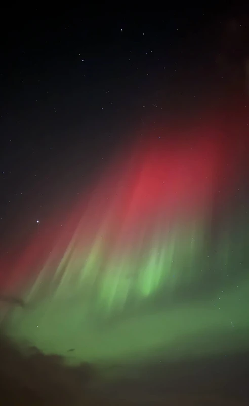 Северное сияние в Исландии
