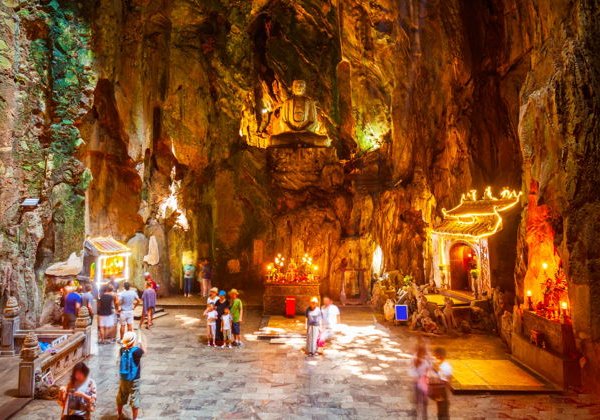 Сити-тур по по Данангу: Мраморные горы, пагода Линь Унг и музей Чамов - фото 4