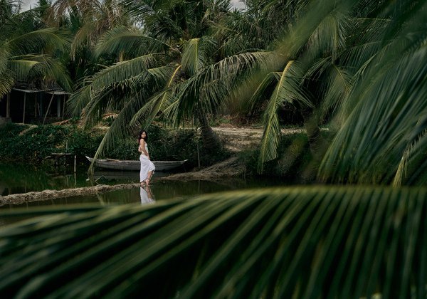 Прогулочные и семейные фотосессии в рисовых полях и среди кокосовых пальм