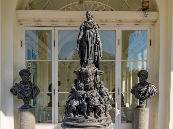 В Пушкин из Петербурга: Екатерининский дворец, Царскосельский парк и Феодоровский собор - фото 3