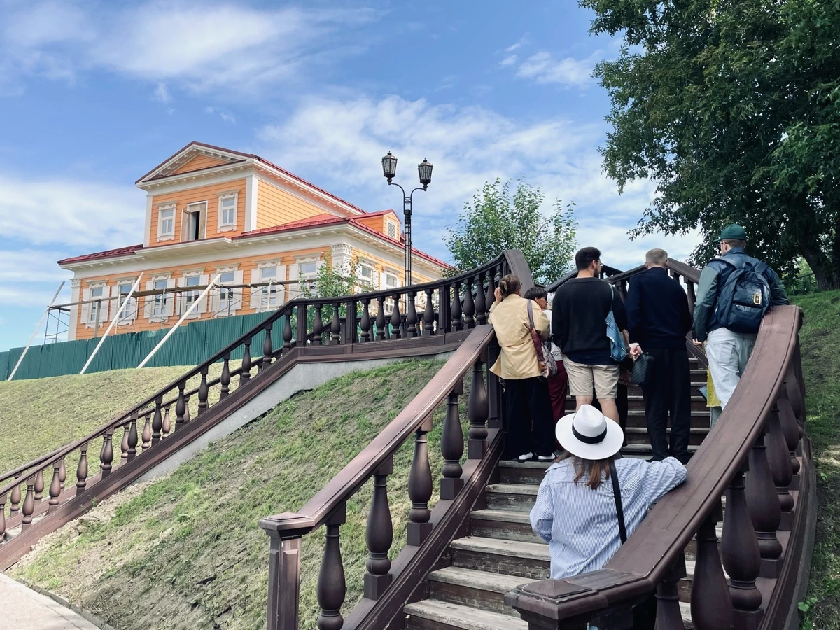Масловский взвоз Тюмени: прогулка от пристани до набережной с инженером - фото 3