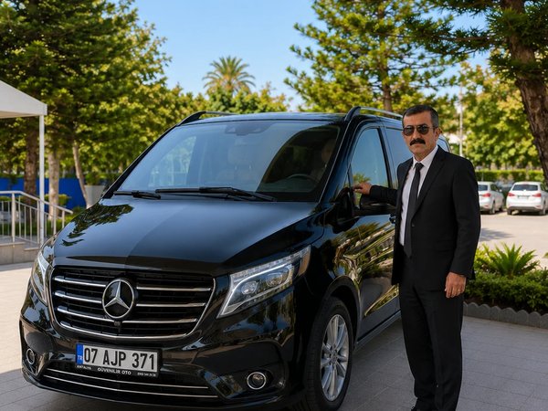 Mercedes Vito с водителем в Анталье на весь день - фото 1