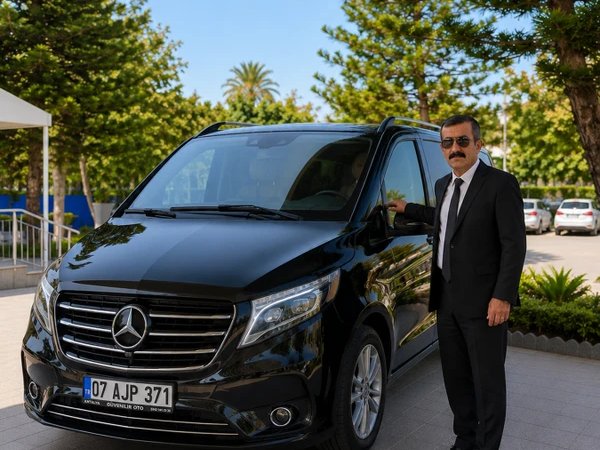 Mercedes Vito с водителем в Анталье на весь день