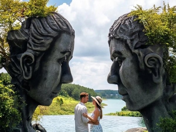 Из Камрани — в Далат: храмы, арт-объекты, водопады, кофейные плантации и шёлковая фабрика - фото 1