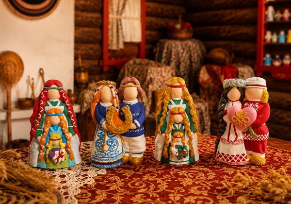 Мастер-класс в «Избе-Забаве»: расписываем Берегиню - фото 2