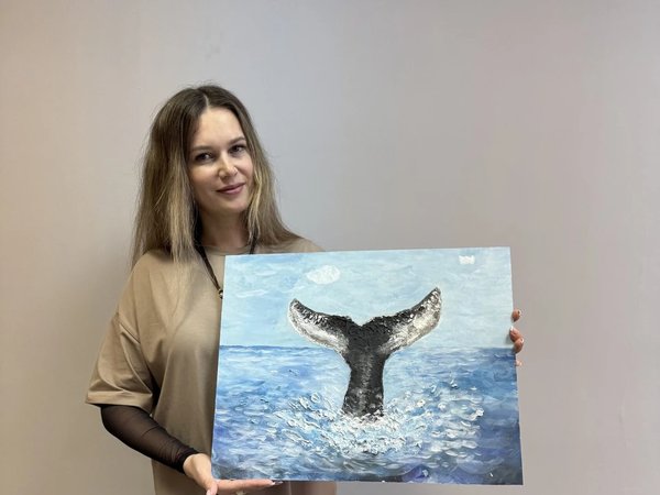 Мастер-класс по объёмной живописи в Новосибирске