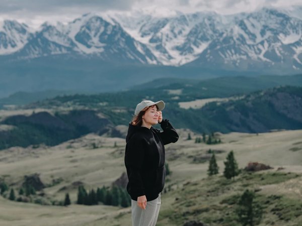 Первый вдох Алтая: фотосессия на берегах Катуни (из Манжерока) - фото 1