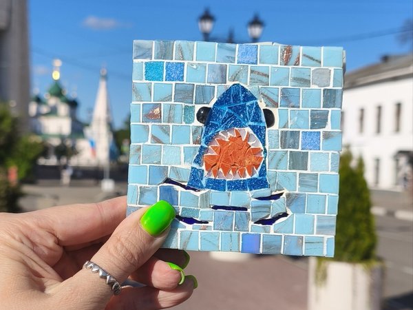 Мастер-класс в Ярославле «Мозаика в стиле поп-арт» - фото 2