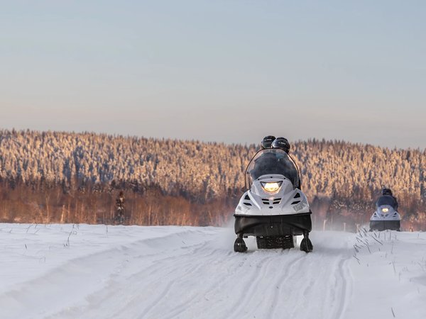 Путешествие на снегоходах в Сортавале - фото 3