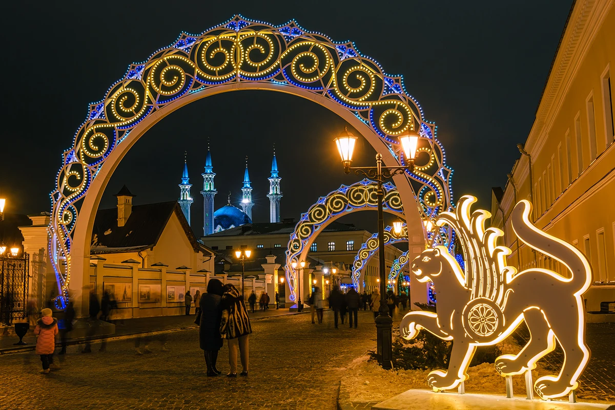 Новогодний кремль — сказка в центре Казани! - фото 2