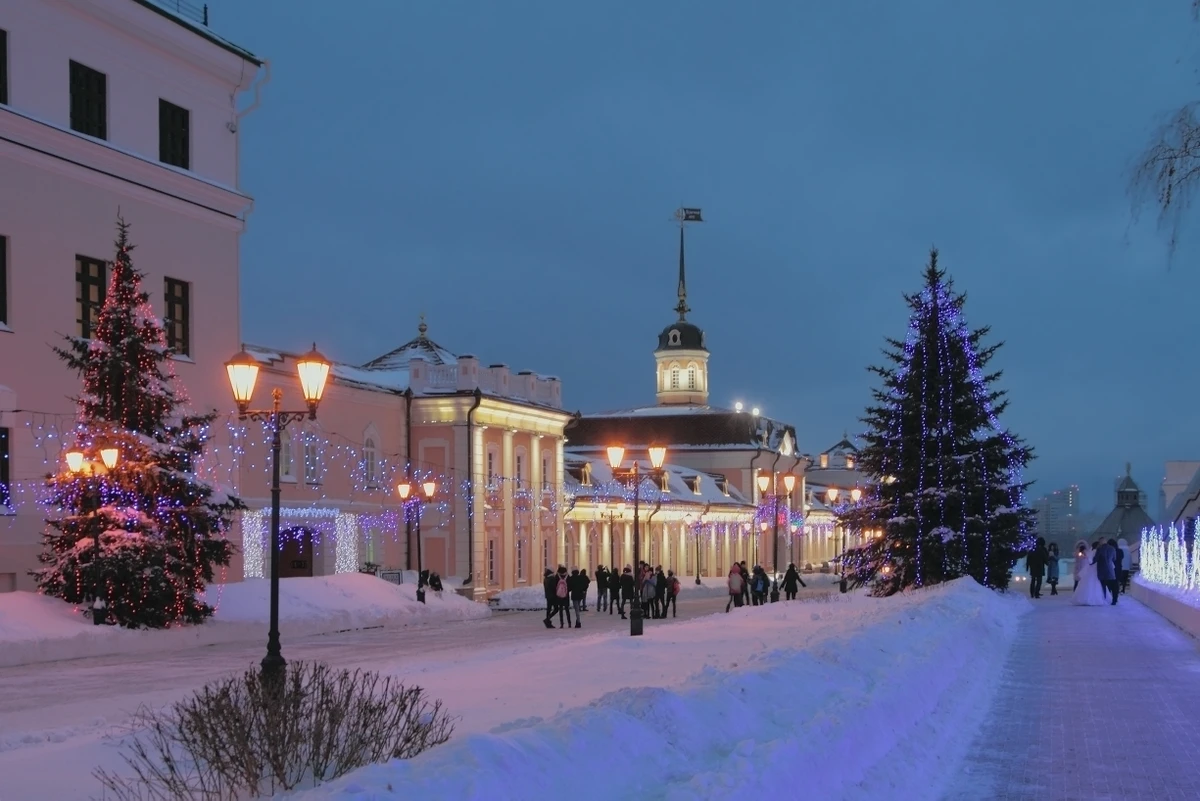Новогодний кремль — сказка в центре Казани! - фото 4
