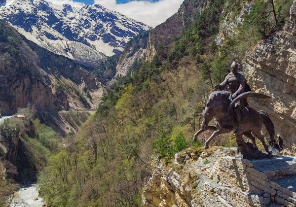 Легенды горной Дигории: каньон Ахсинта, селения Галиат и Камунта