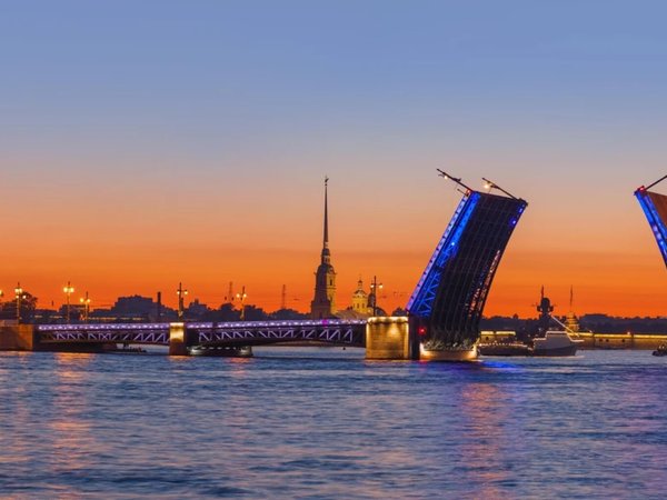 Ночной Петербург 2 в 1: обзорная экскурсия + развод мостов на теплоходе - фото 1