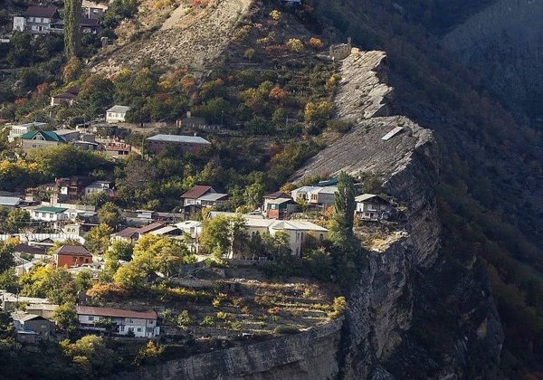 Гуниб-горный аул Дагестана,Ирганайское водохранилище и Салтинский водопад