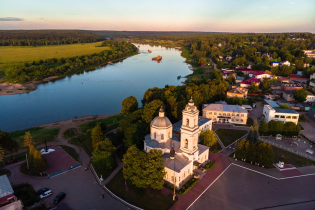 Прогулка по вдохновляющему городу Таруса-1