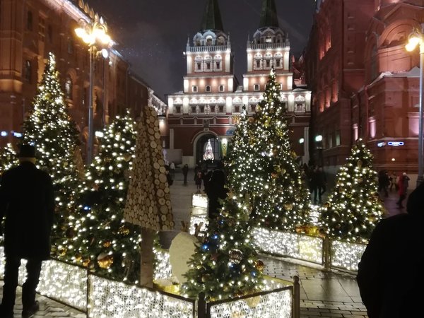 Огни новогодней Москвы - фото 4