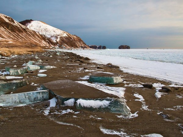 Зимний Сахалин: ледопады, кекуры и замерзшее море! - фото 4