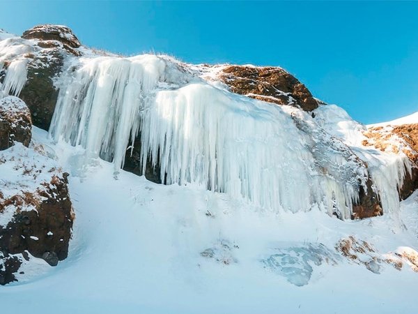 Зимний Сахалин: ледопады, кекуры и замерзшее море! - фото 2
